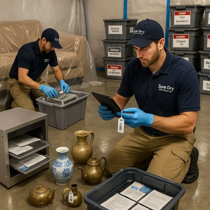 Content Protection and Restoration process in Hill, NH